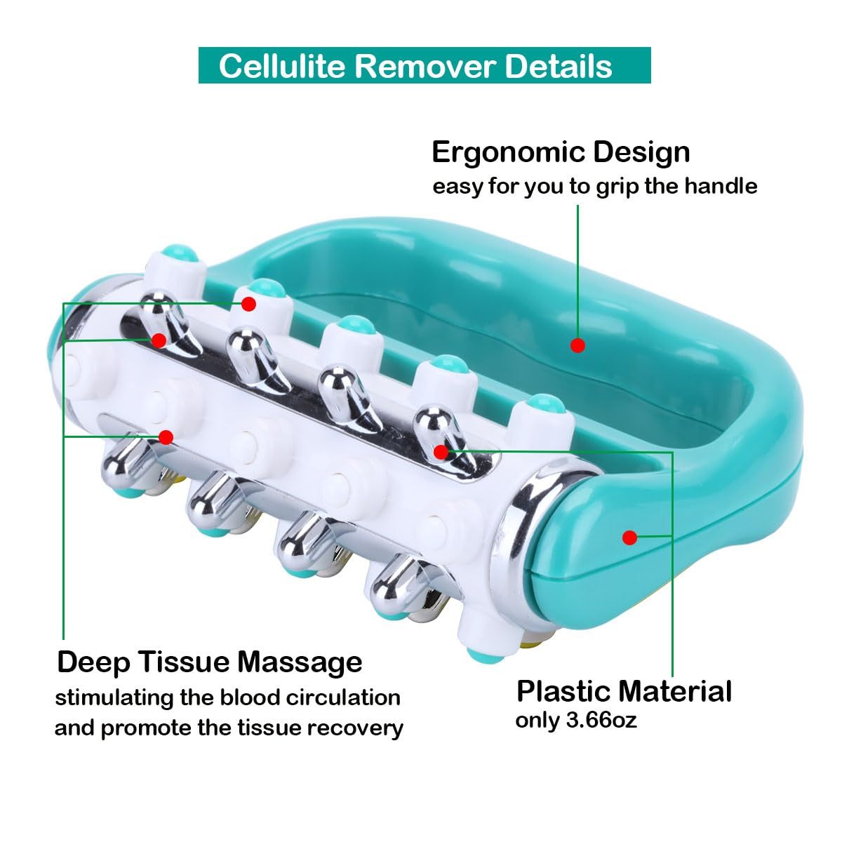 Cellulite Massager Fascia Release And Muscle Massage Roller Mini Trigger Point Deep Tissue Myofascial Release Tool Body Massager For Men And Women Cellulite Massager Fascia Release And Muscle Massage Roller Mini Trigger Point Deep Tissue Myofascial Release Tool Body Massager For Men And Women
